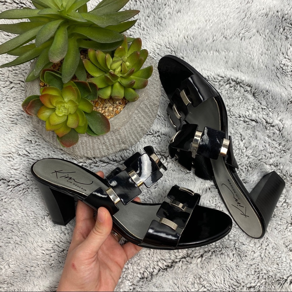 Kim Rogers • Black and Silver Slides